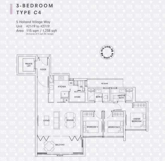 One Holland Village Residences Drone and Condo Details Holland